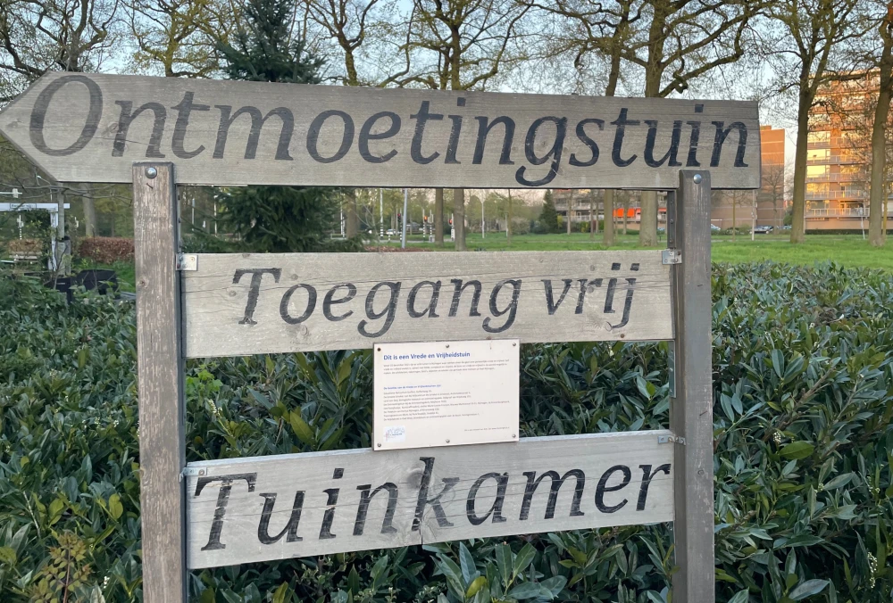 Bord Ontmoetingstuin