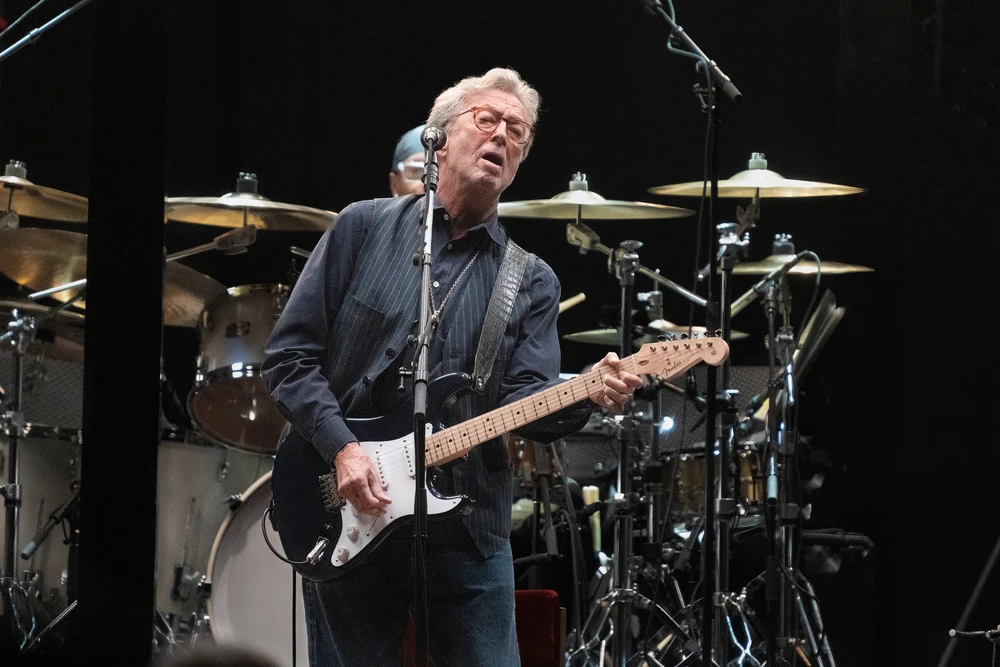 Eric Clapton in begrafenis top 10 hitlijst